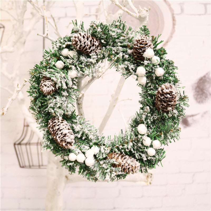 Christmas Door Wreath - Festive Home Decor