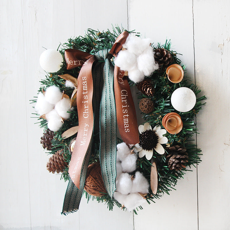 Christmas Door Wreath - Festive Home Decor