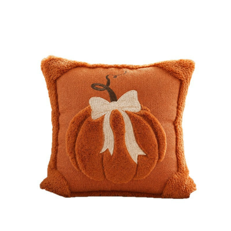 Autumn Pumpkin Cushion Covers – Set of 2
