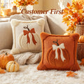 Autumn Pumpkin Cushion Covers – Set of 2