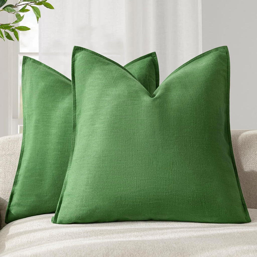 Linen-Style Cushion Covers – Set of 2