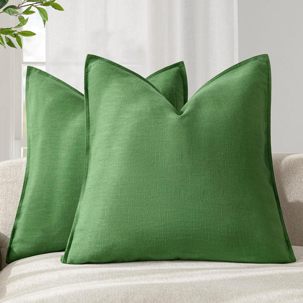 Linen-Style Cushion Covers – Set of 2