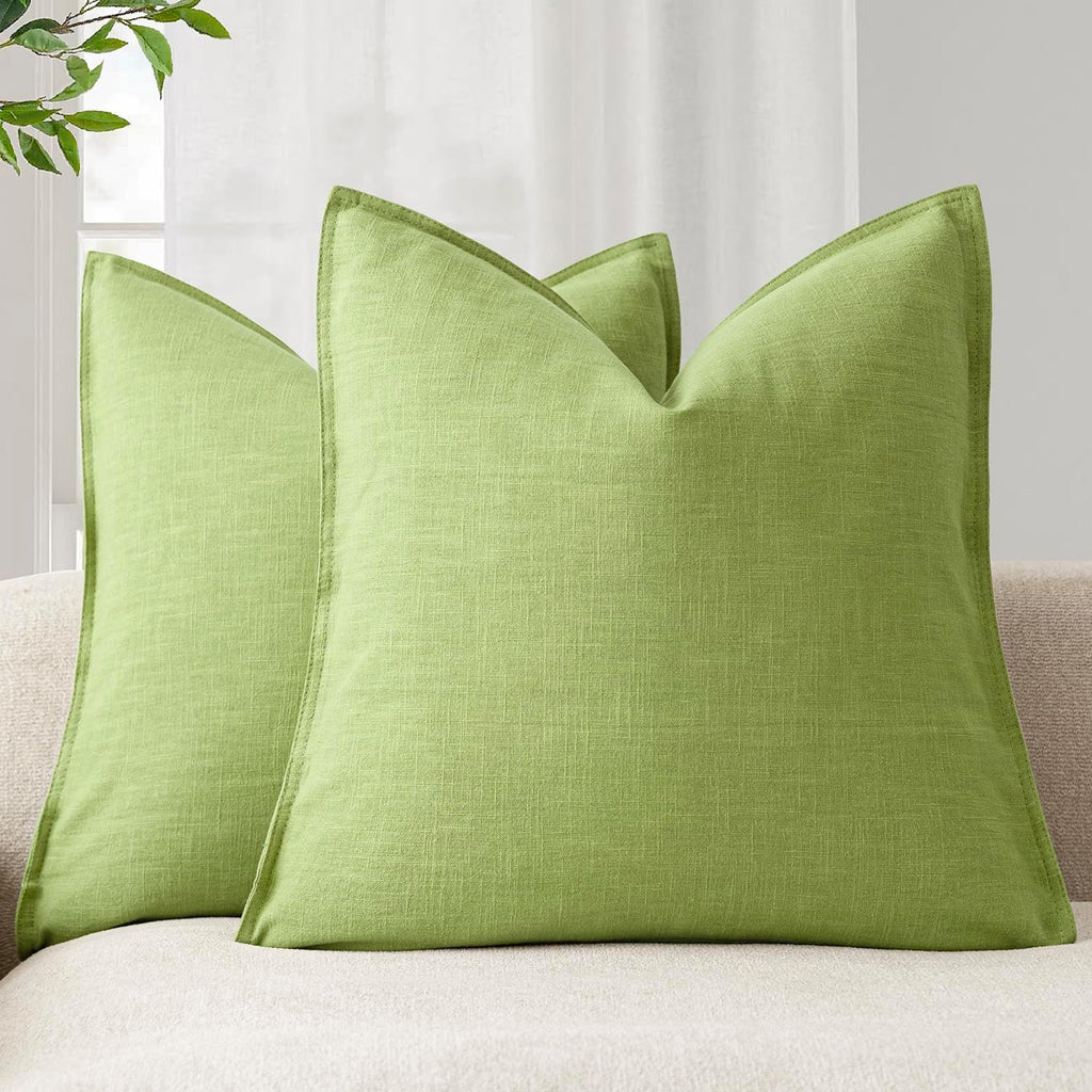 Linen-Style Cushion Covers – Set of 2