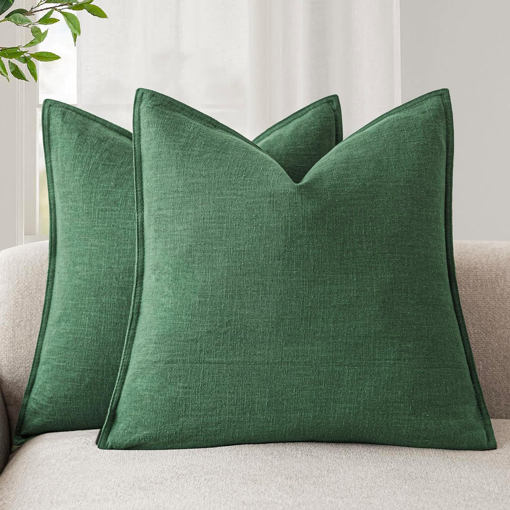 Linen-Style Cushion Covers – Set of 2
