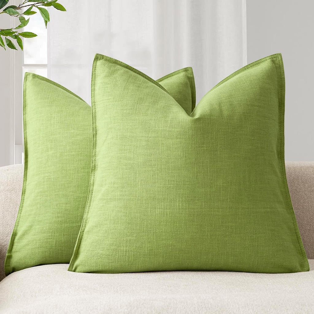 Linen-Style Cushion Covers – Set of 2