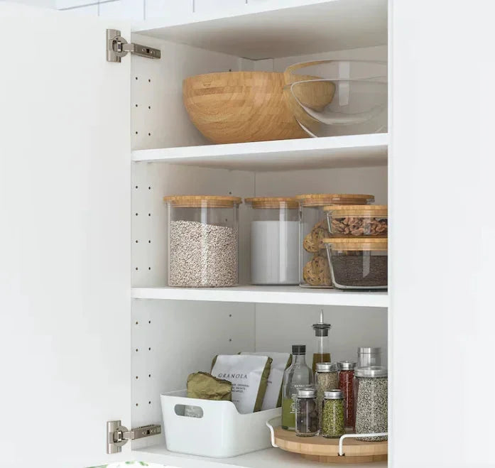 30cm Wooden Lazy Suzan   Rotating Organiser
