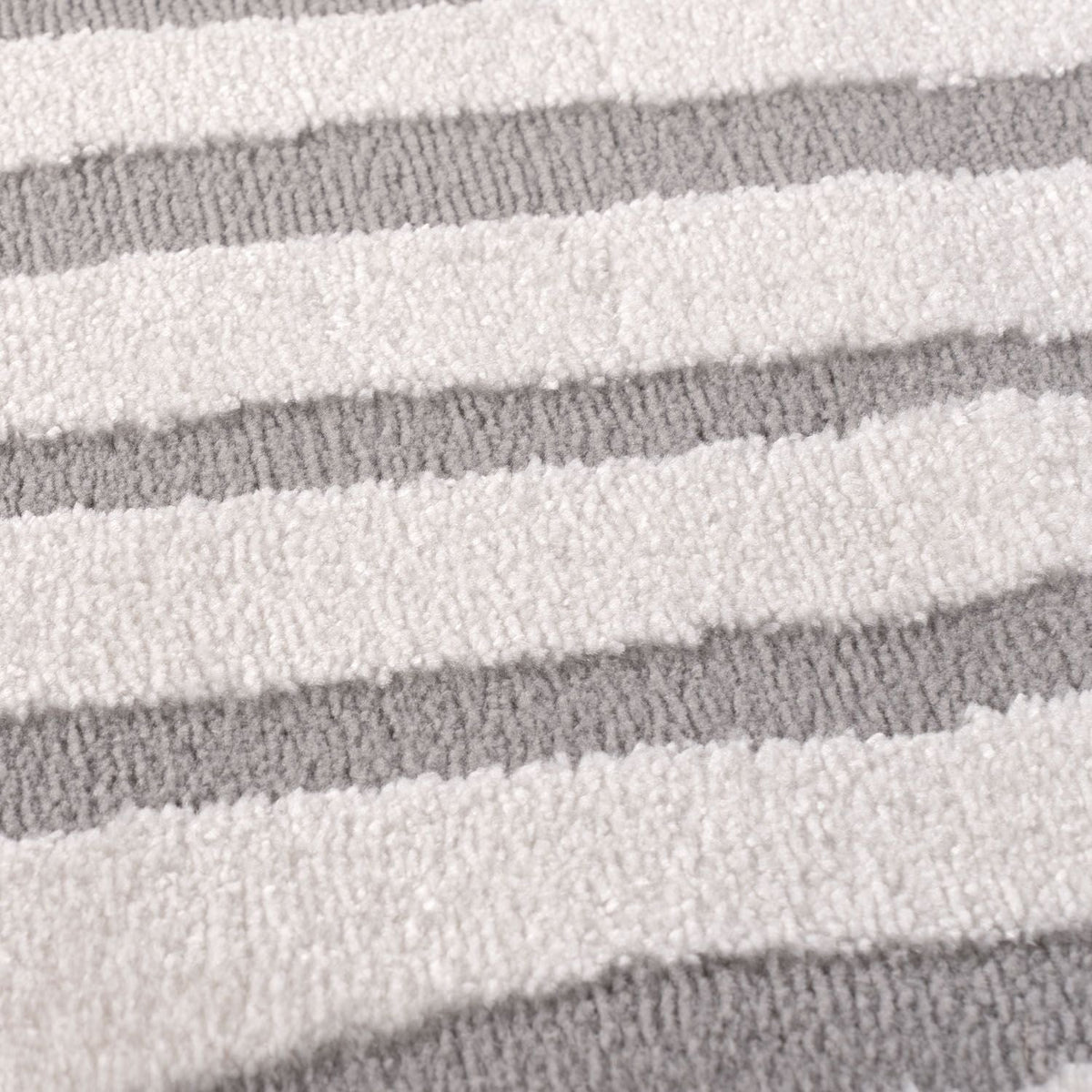 Modern Grey Geometric Rug