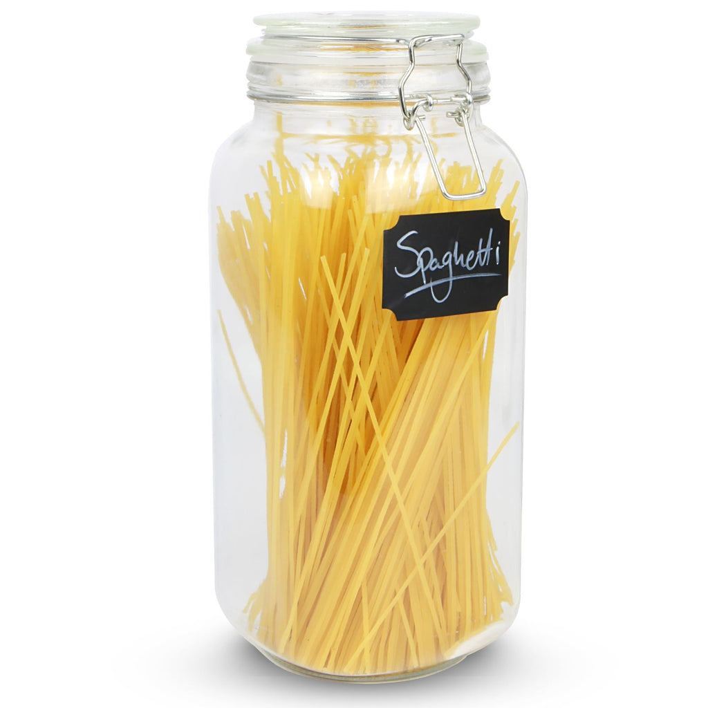 Glass Storage Jars - Set of 5