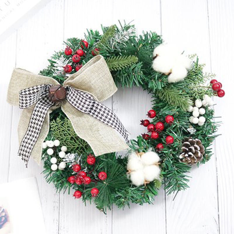 Christmas Door Wreath - Festive Home Decor