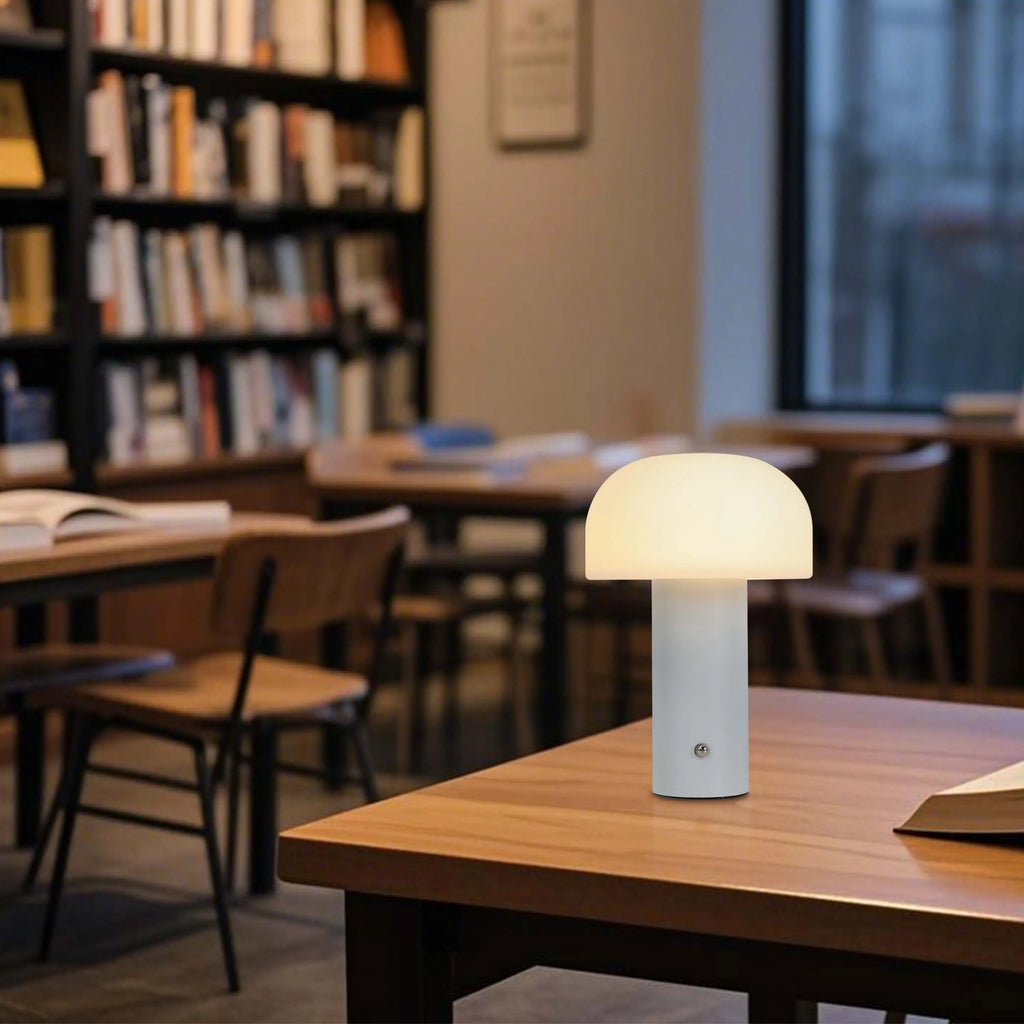 Modern Mushroom Rechargeable LED Table Lamp