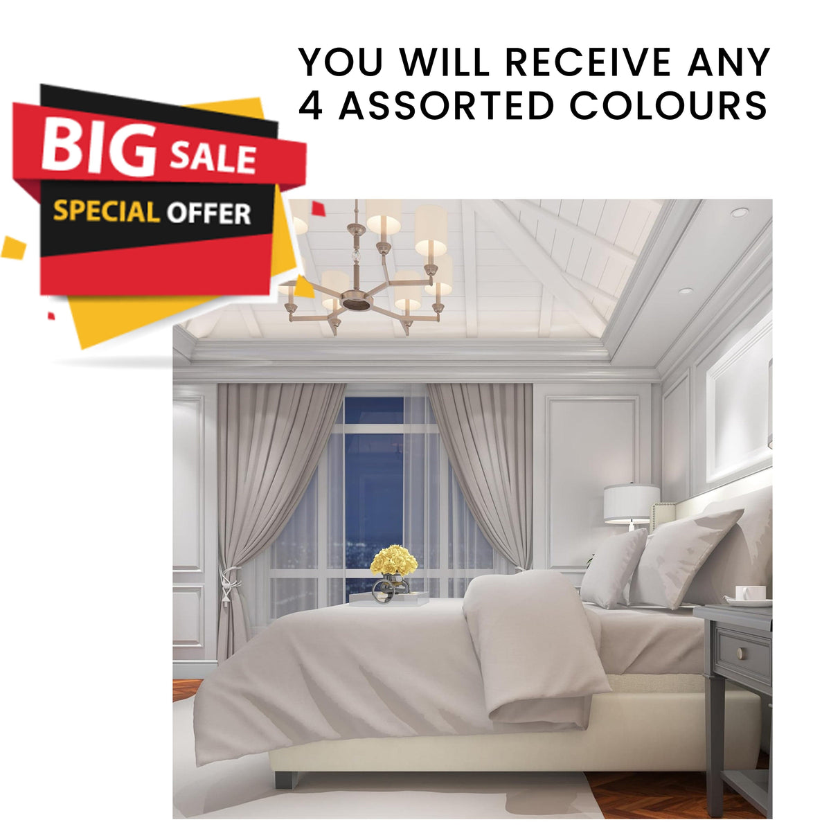 Cosy Brushed Cotton Fitted Sheets – 4 Pack by Olivia Rocco